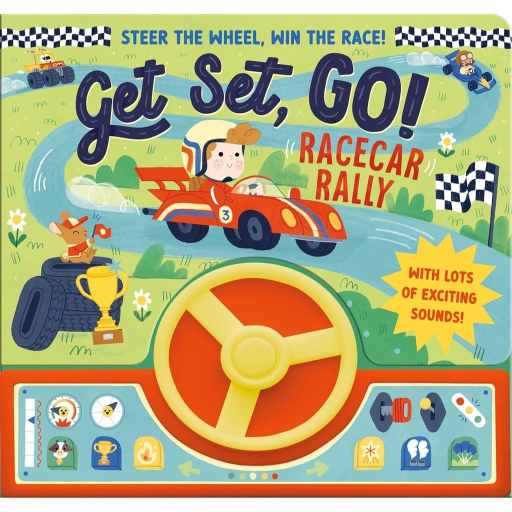 Steering-Wheel Sound Book - Racecar