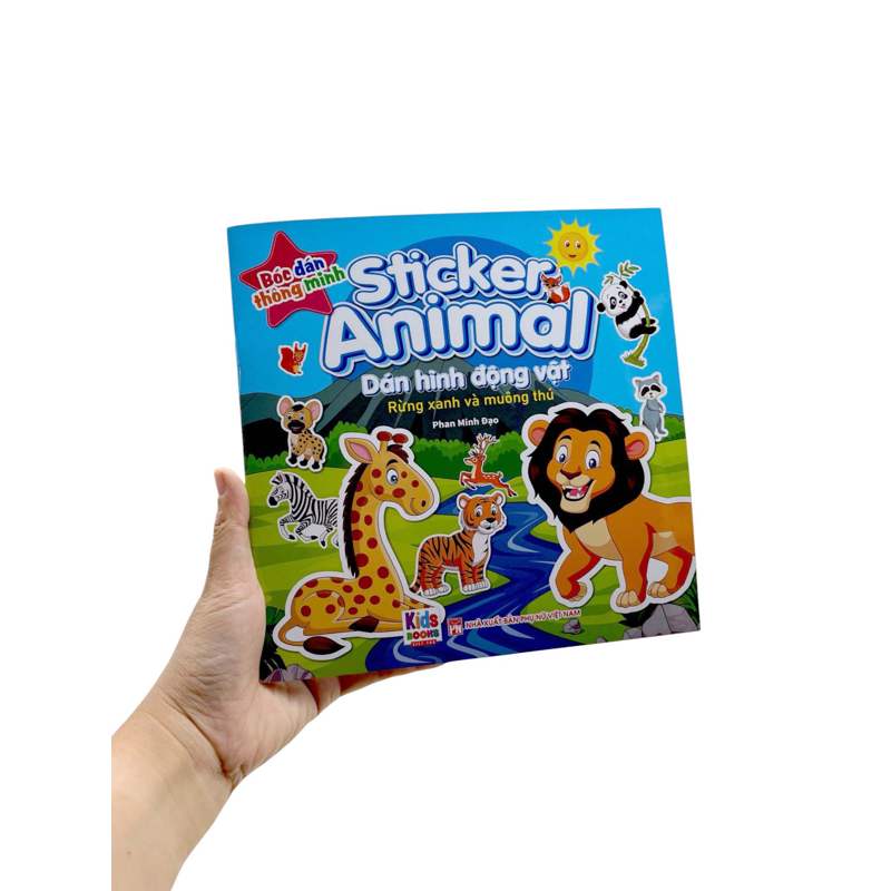 Sticker Animal-Dán Hình Động Vật-Rừng Xanh Và Muôn Thú