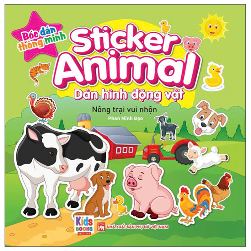 Sticker Animal - Dán Hình Động Vật-Thế Giới Khủng Long