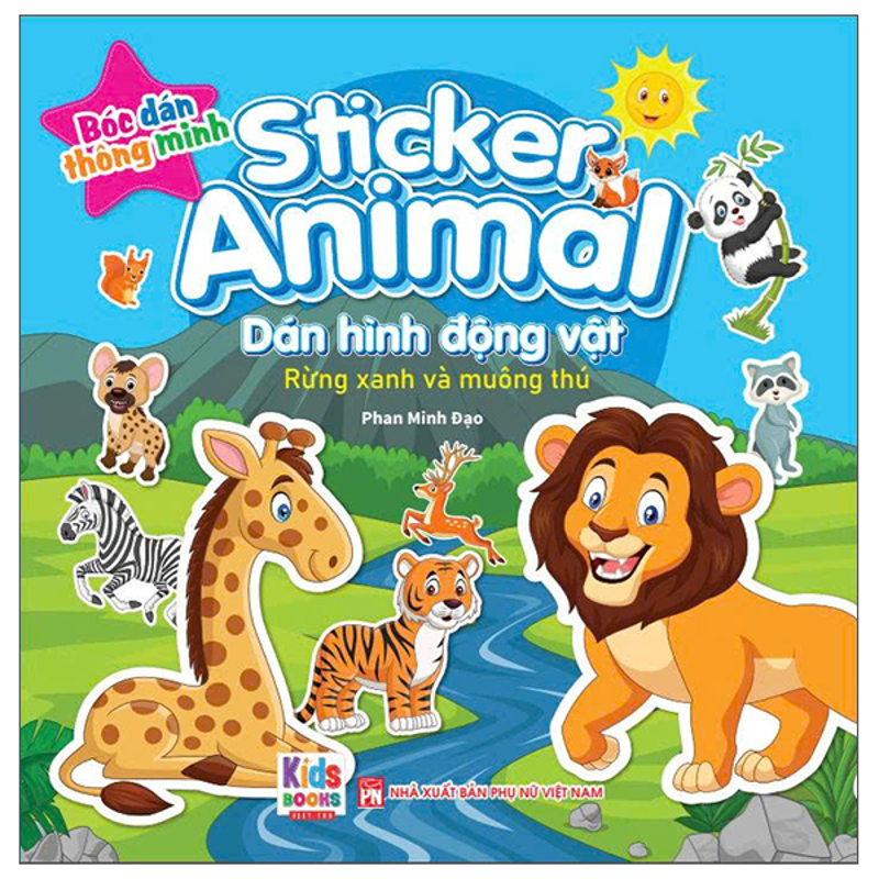 Sticker Animal - Dán Hình Động Vật-Thế Giới Khủng Long