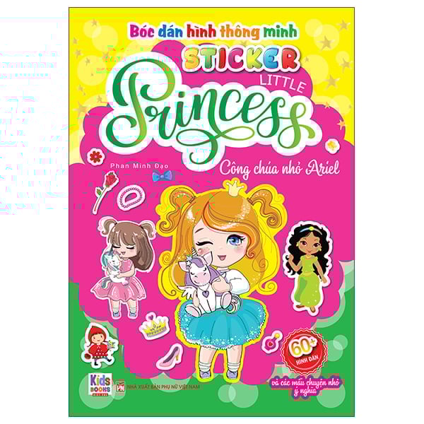 BÓC DÁN HÌNH THÔNG MINH-PRINCESS CÔNG CHÚA NHỎ ARIEL