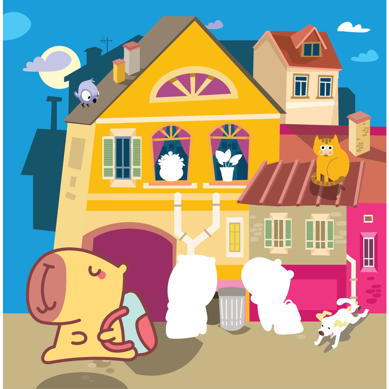 Sticker Capybara - Tìm Vật Ẩn Giấu - Khám Phá Thế Giới