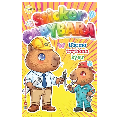 Sticker Capybara - Ước Mơ Trở Thành Kỹ Sư