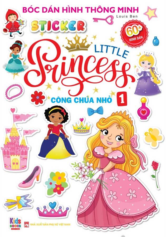 Sticker Bóc Dán Hình Thông Minh - Little Princess - Công Chúa Nhỏ 1