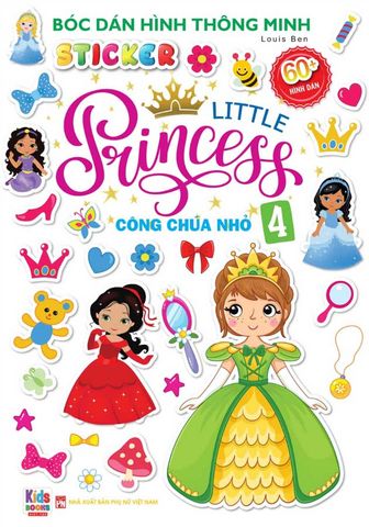 Sticker Bóc Dán Hình Thông Minh - Little Princess - Công Chúa Nhỏ 4
