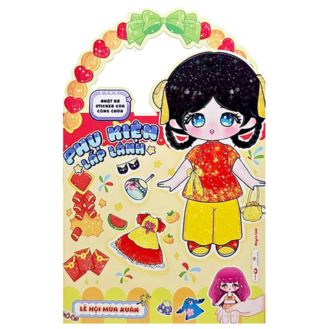 Nhật Ký Sticker Của Công Chúa - Phụ Kiện Lấp Lánh - Lễ Hội Mùa Xuân