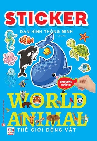 Sticker Dán Hình Thông Minh - Thế Giới Động Vật - Đại Dương Huyền Bí