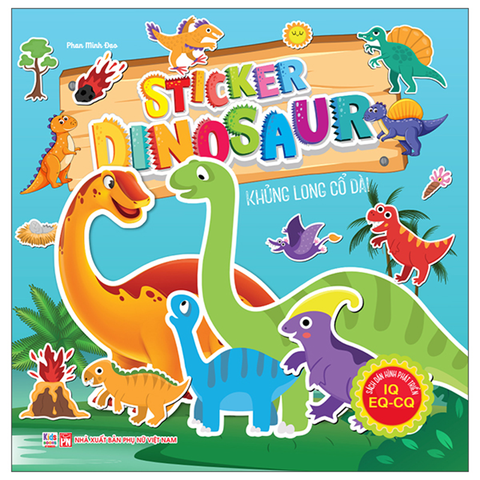 Sticker Dinosaur - Khủng Long Cổ Dài