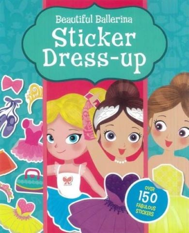 Beautiful Ballerina Stickers Dress-up