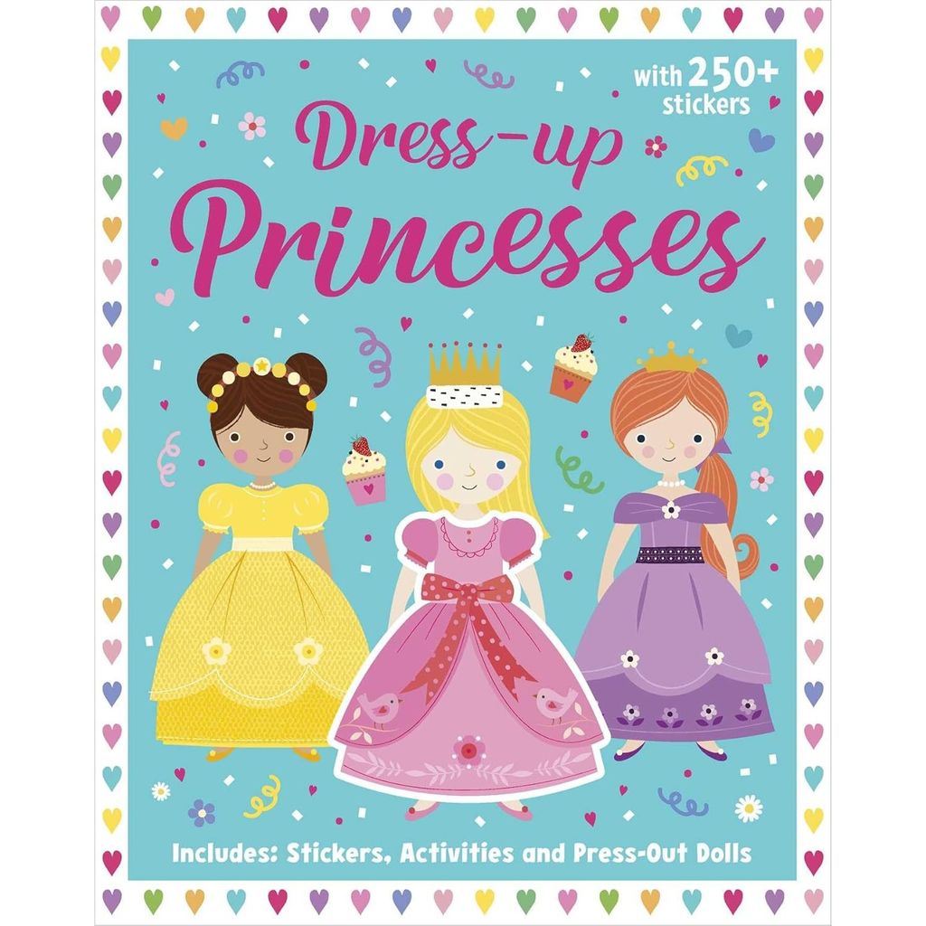 Sticker Dress-Up Book - Princesses