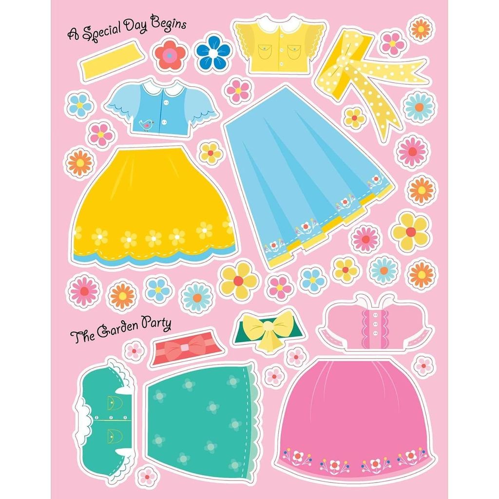 Sticker Dress-Up Book - Princesses