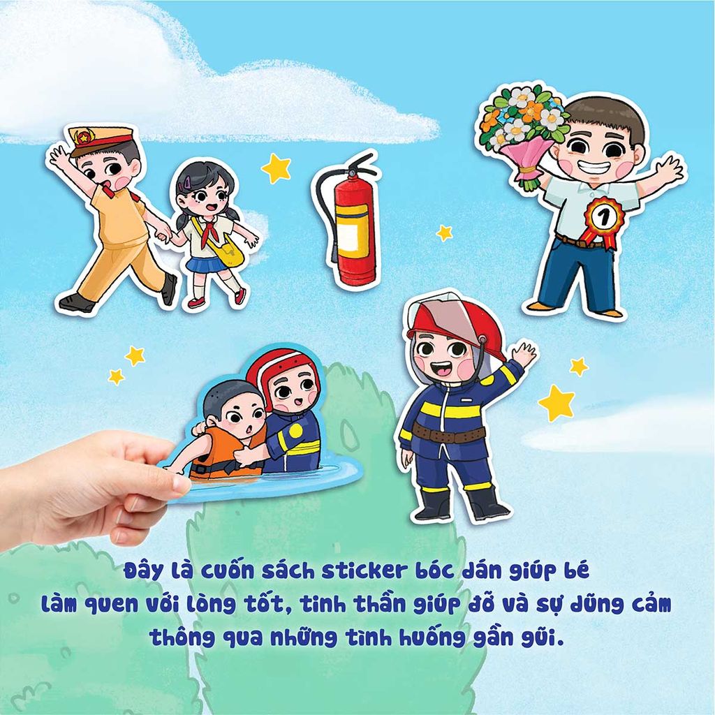 Sticker Nhiệm Màu - Nhật Ký Biệt Đội Cứu Hộ Nhí