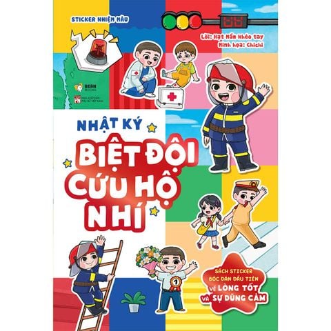 Sticker Nhiệm Màu - Nhật Ký Biệt Đội Cứu Hộ Nhí