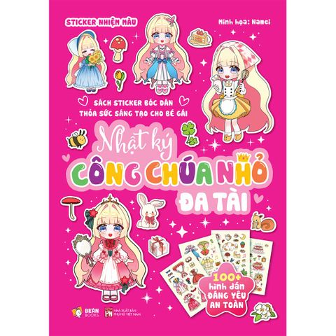 Sticker Nhiệm Màu - Nhật Ký Công Chúa Nhỏ Đa Tài