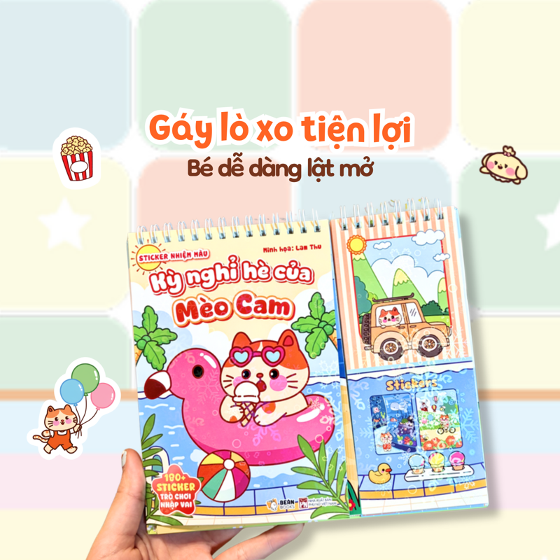 Sticker Nhiệm Màu - Siêu Đầu Bếp Gấu Nâu