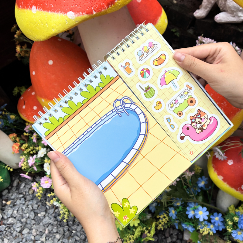 Sticker Nhiệm Màu - Siêu Đầu Bếp Gấu Nâu