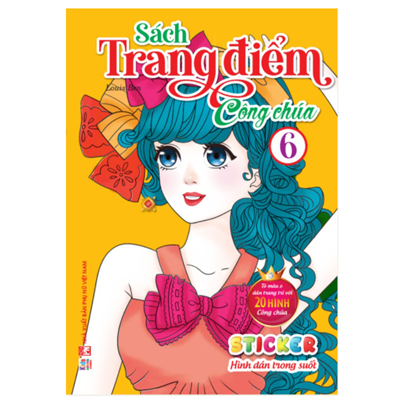 Sticker Sách Trang Điểm Công Chúa 6