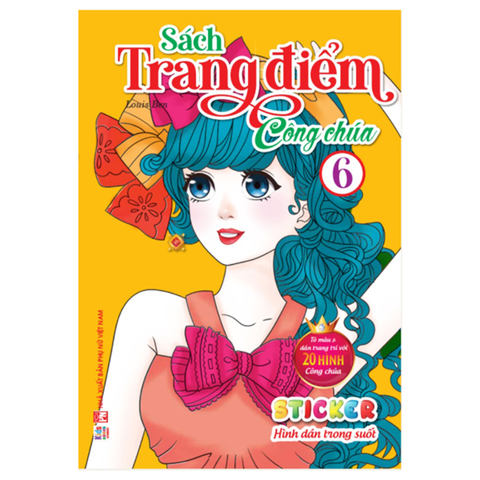 Sticker Sách Trang Điểm Công Chúa 6