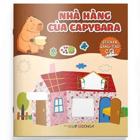Sticker Sáng Tạo CQ - Nhà Hàng Của Capybara