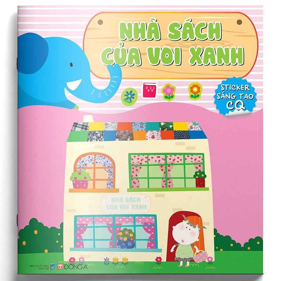 Sticker Sáng Tạo CQ - Nhà Sách Của Voi Xanh