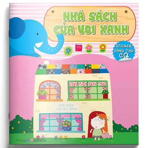 Sticker Sáng Tạo CQ - Nhà Sách Của Voi Xanh