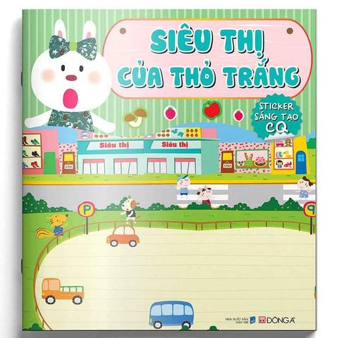Sticker Sáng Tạo CQ - Siêu Thị Của Thỏ Trắng