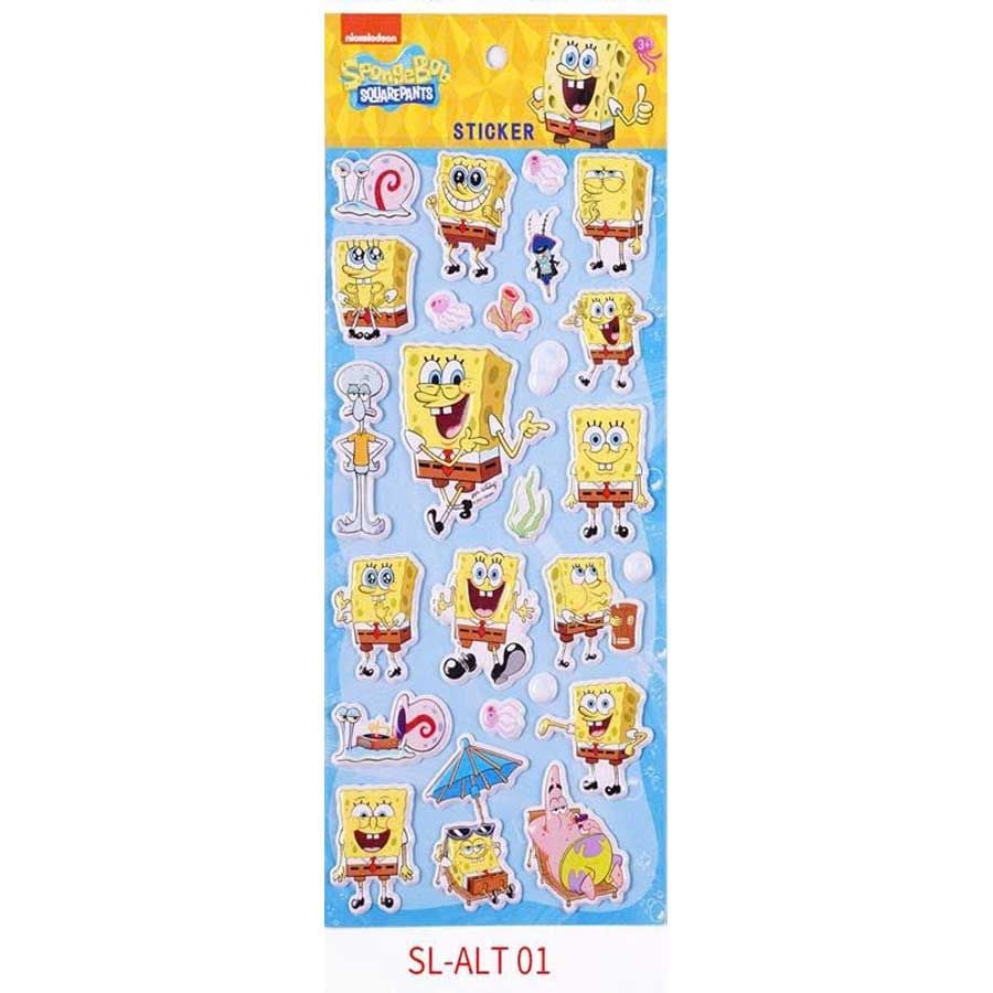 Sticker Nhân Vật SpongeBob SquarePants SL-ALT (Giao mẫu ngẫu nhiên)