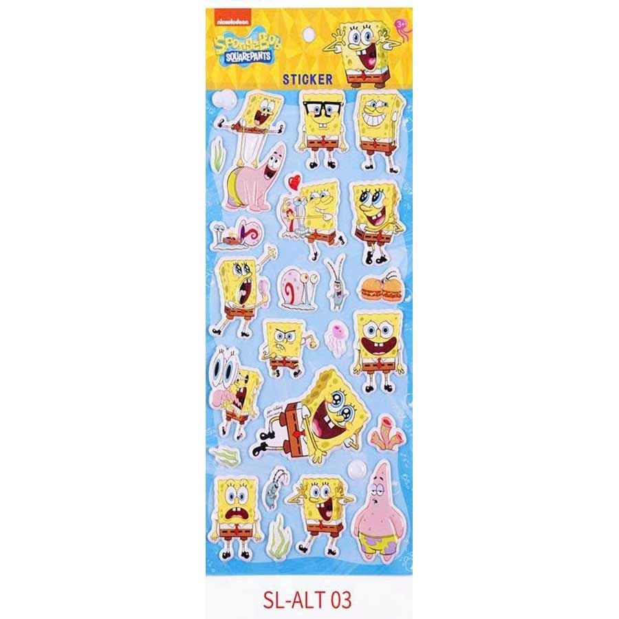 Sticker Nhân Vật SpongeBob SquarePants SL-ALT (Giao mẫu ngẫu nhiên)