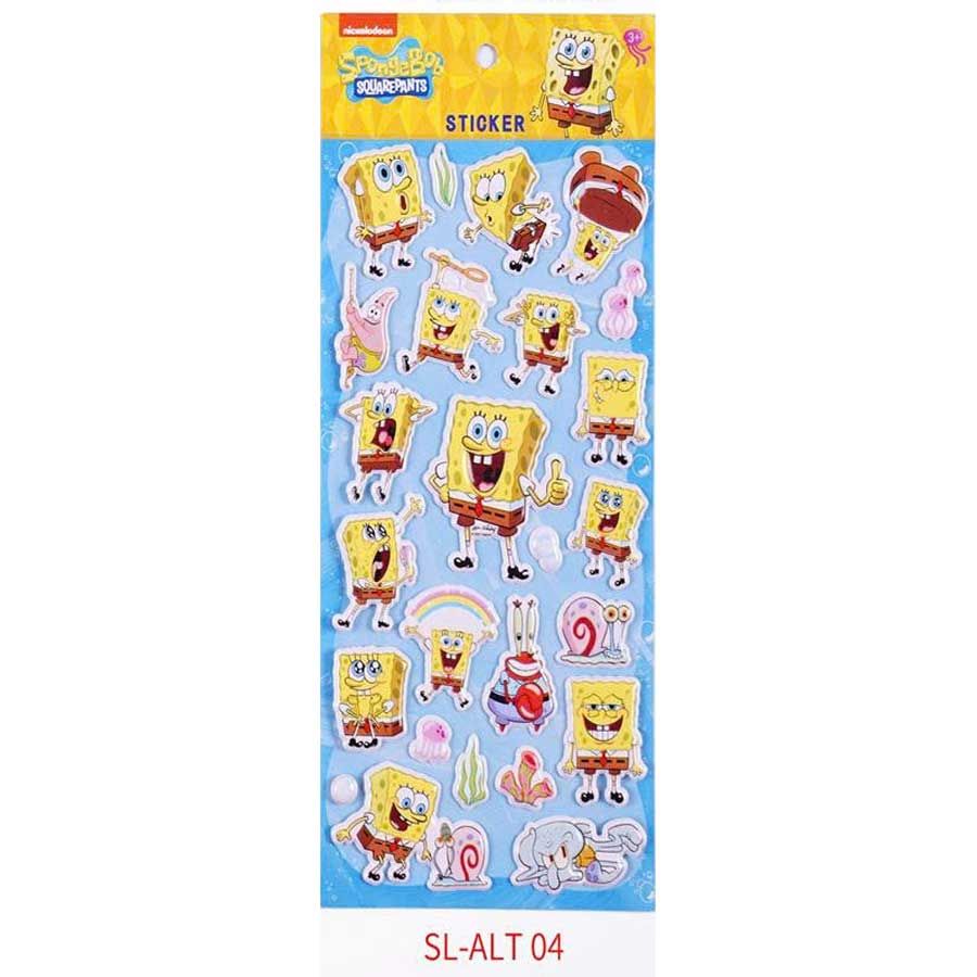 Sticker Nhân Vật SpongeBob SquarePants SL-ALT (Giao mẫu ngẫu nhiên)