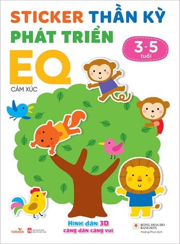 Sticker Thần Kỳ Phát Triển EQ Cảm Xúc 3-5 Tuổi