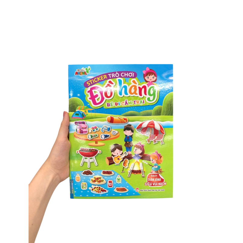Sticker Trò Chơi Đồ Hàng - Bé Đi Cắm Trại