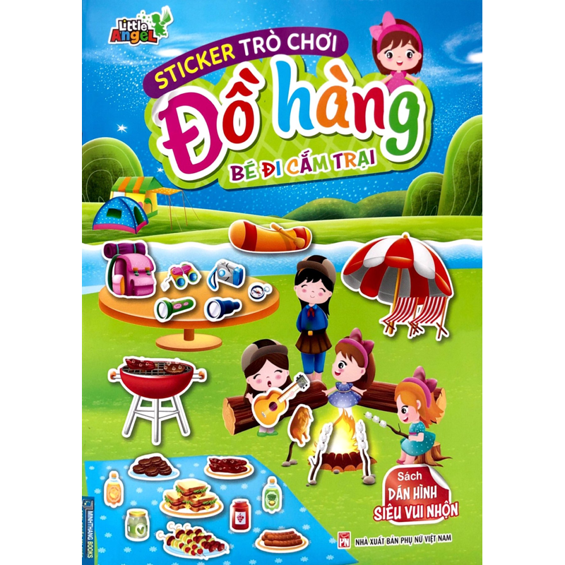 Sticker Trò Chơi Đồ Hàng - Bé Đi Cắm Trại