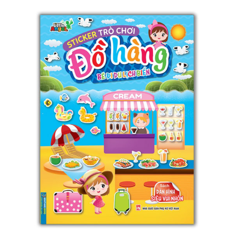 Sticker Trò Chơi Đồ Hàng - Bé Đi Du Lịch Biển