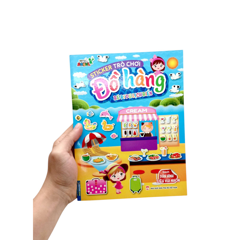 Sticker Trò Chơi Đồ Hàng - Bé Đi Du Lịch Biển
