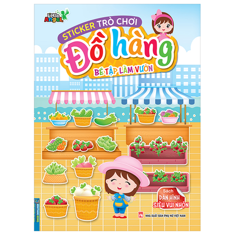 Sticker Trò Chơi Đồ Hàng - Bé Tập Làm Vườn