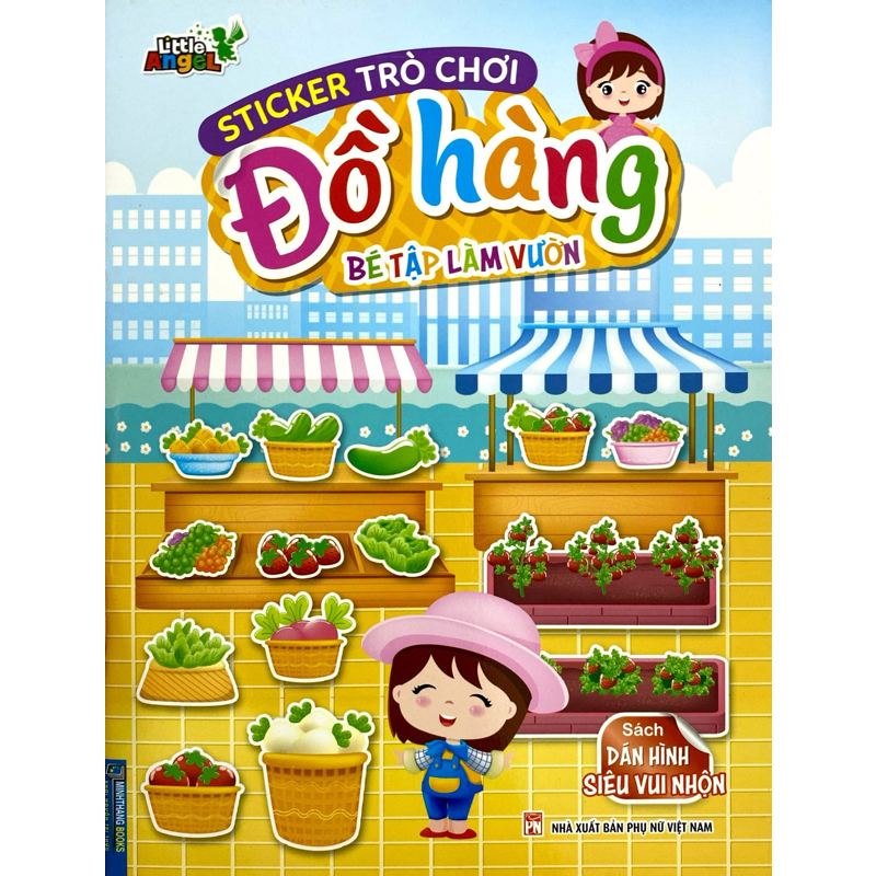 Sticker Trò Chơi Đồ Hàng - Bé Tập Làm Vườn
