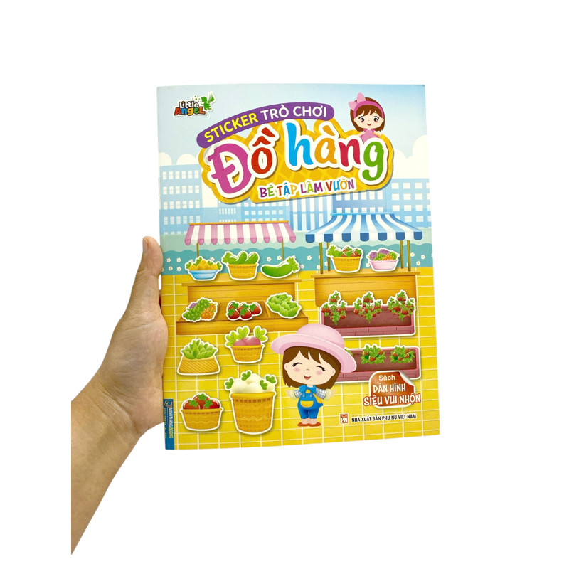 Sticker Trò Chơi Đồ Hàng - Bé Tập Làm Vườn