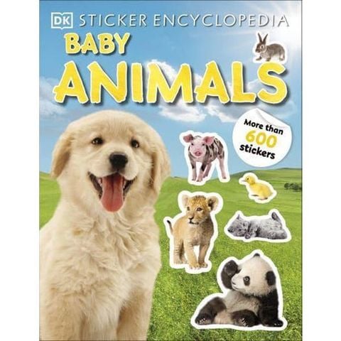 Sticker Encyclopedia Baby Animals: More Than 600 Stickers