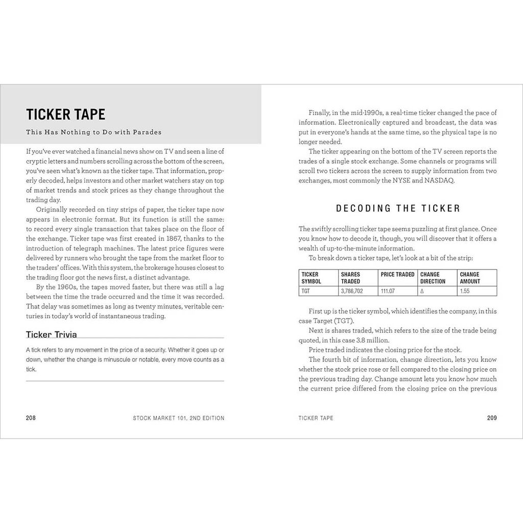 Stock Market 101, 2nd Edition: From Bull and Bear Markets to Dividends, Shares, and Margins