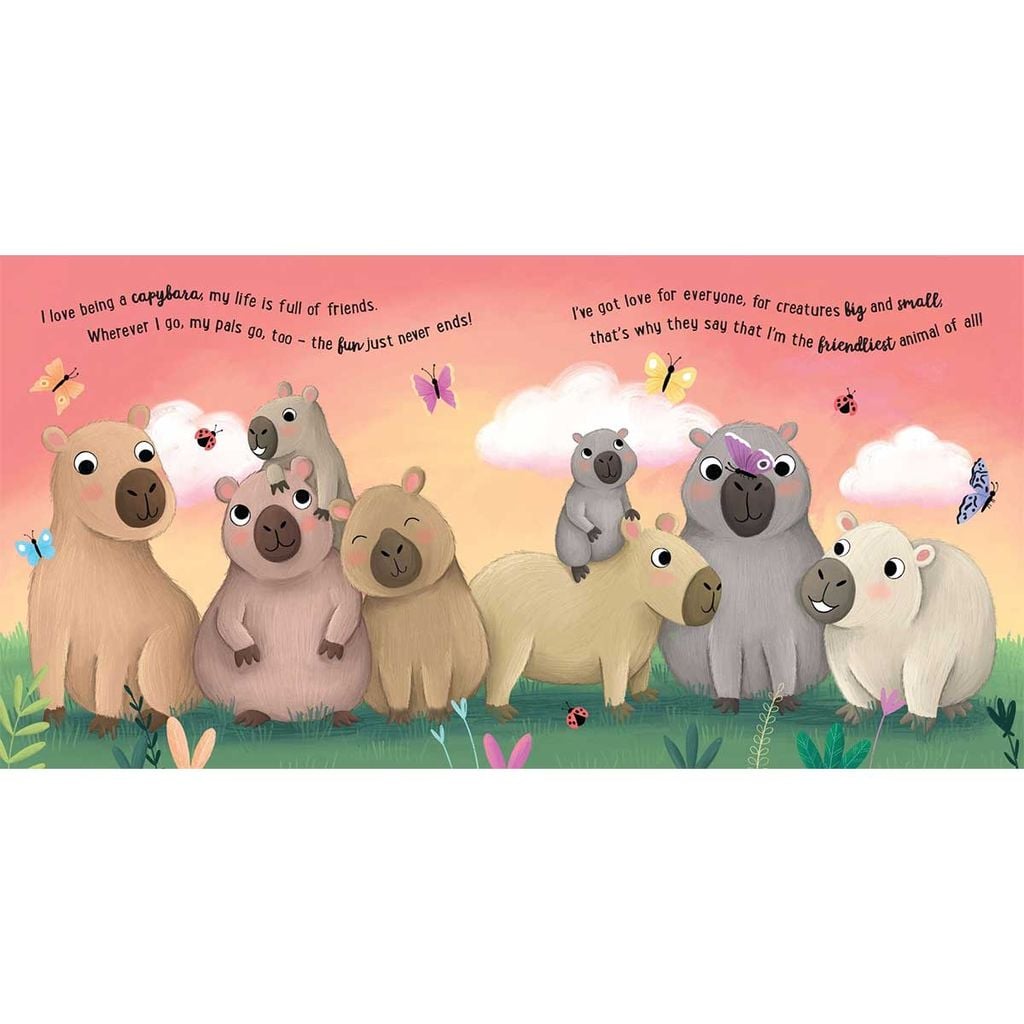 Story Time - Padded Board Book - I Love Being a Capybara