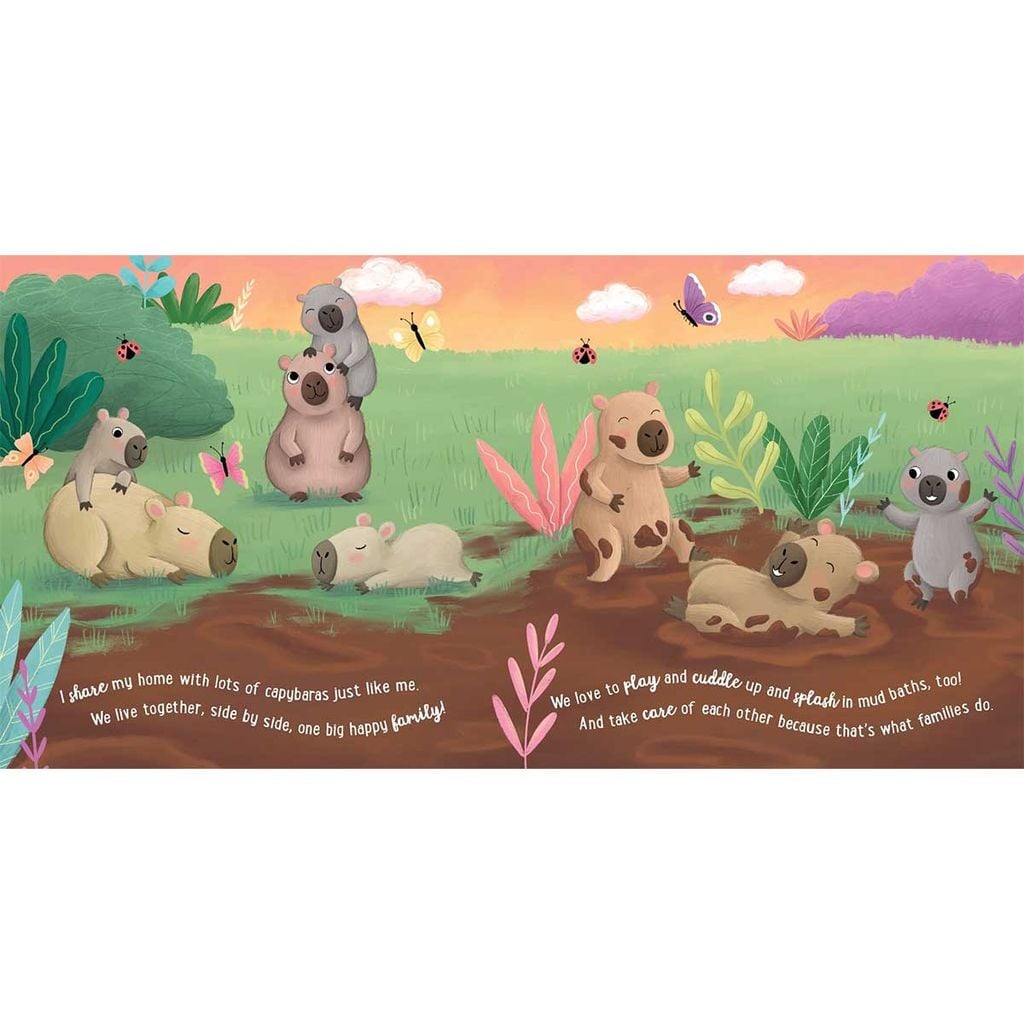 Story Time - Padded Board Book - I Love Being a Capybara