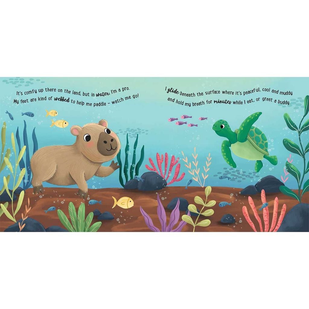 Story Time - Padded Board Book - I Love Being a Capybara