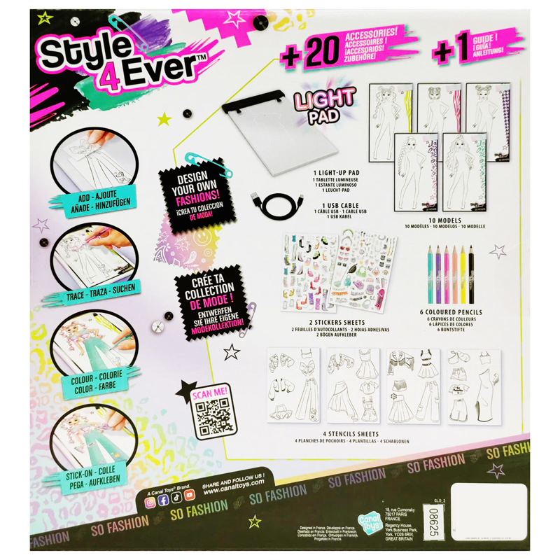 Style4ever Bảng Vẽ Thiết Kế Thời Trang OFG320