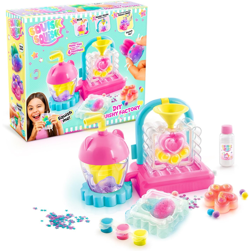 Style4ever Bộ Nhà Máy Làm Squishy Đáng Yêu Sqi001 (Vta)