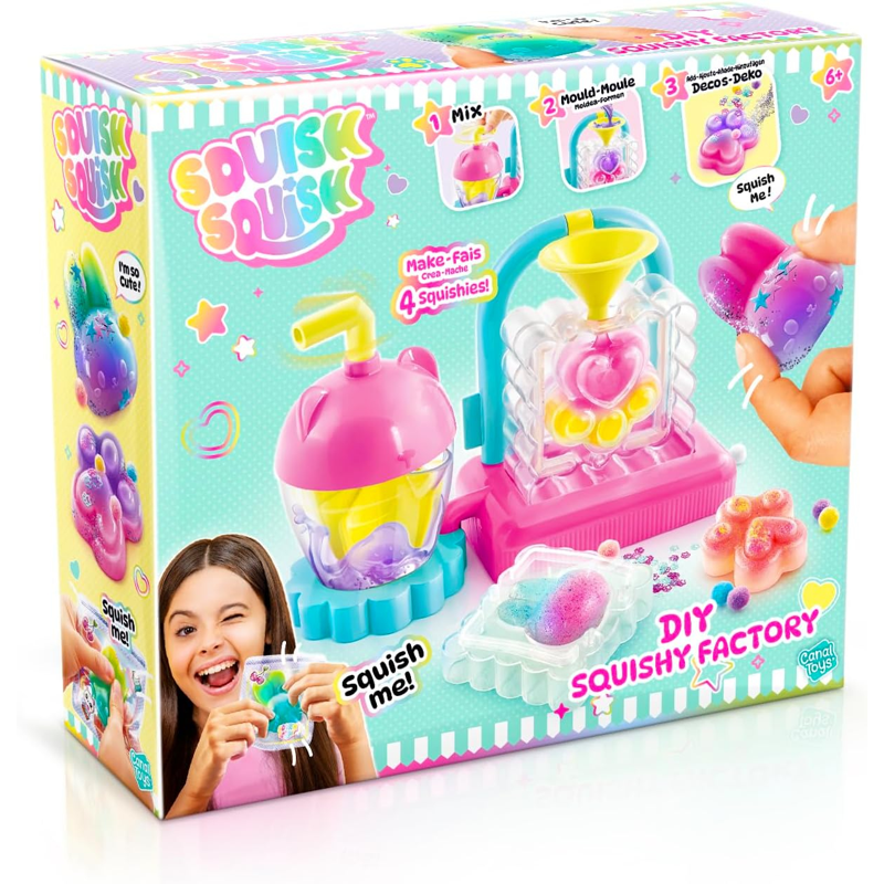 Style4ever Bộ Nhà Máy Làm Squishy Đáng Yêu Sqi001 (Vta)