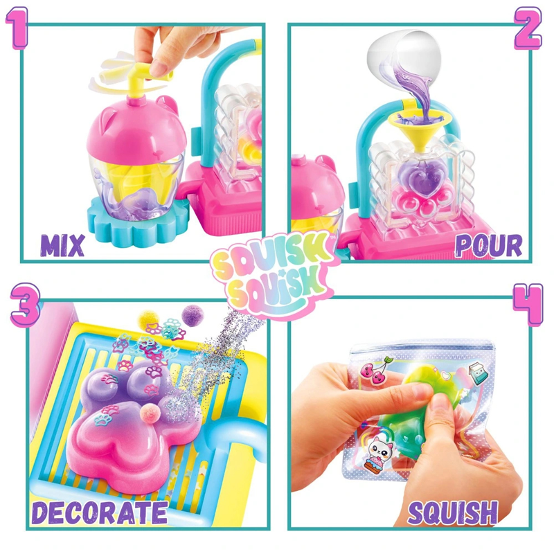 Style4ever Bộ Nhà Máy Làm Squishy Đáng Yêu Sqi001 (Vta)