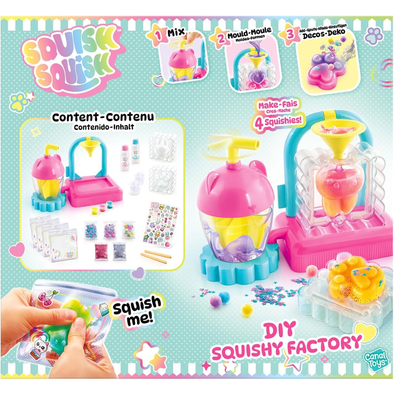 Style4ever Bộ Nhà Máy Làm Squishy Đáng Yêu Sqi001 (Vta)