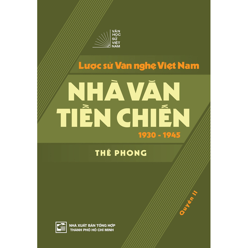 Bộ Sách Lược Sử Văn Nghệ Việt Nam - Nhà Văn Tiền Chiến 1930-1945 (Bộ 2 quyển)
