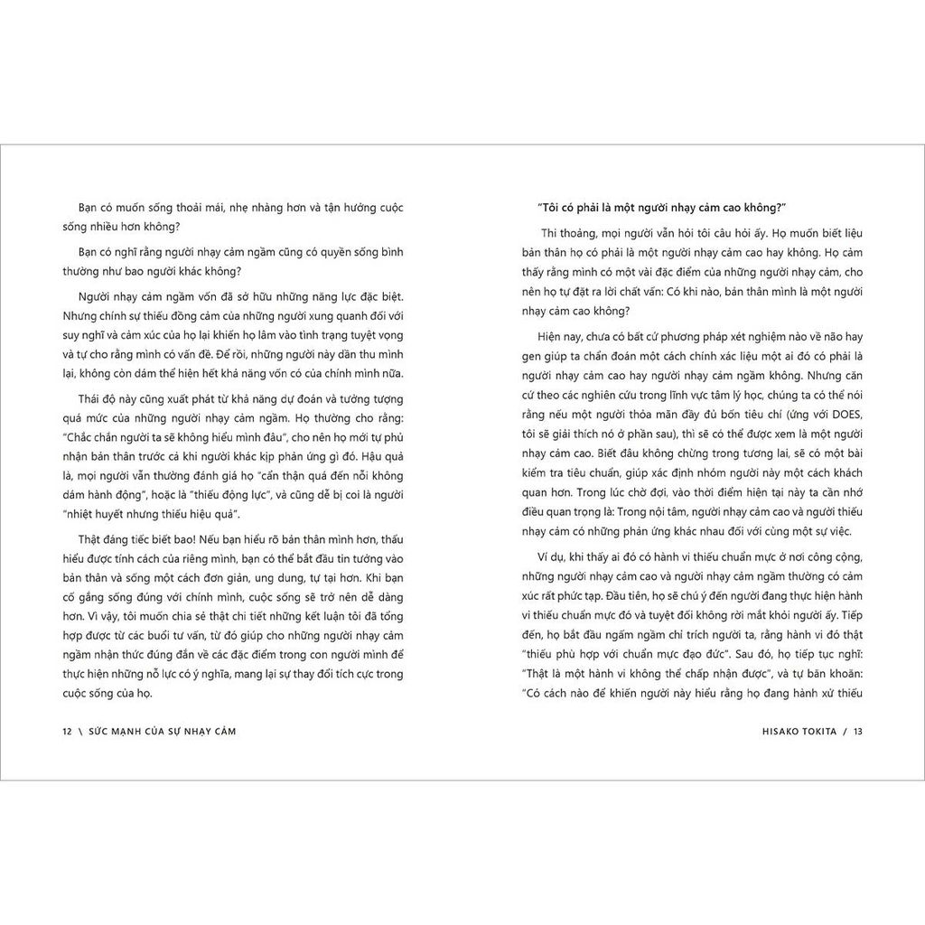 Sức Mạnh Của Sự Nhạy Cảm