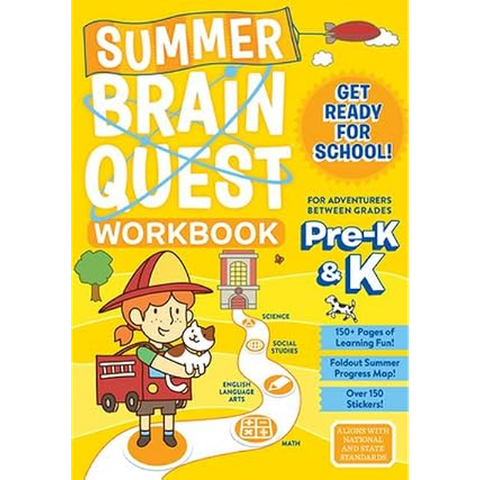 Summer Brain Quest: Between Grades Pre-K & K